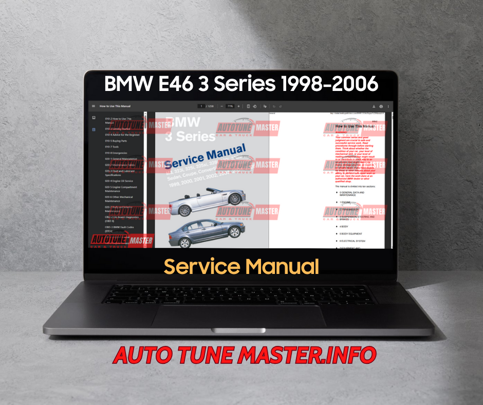 BMW E46 3 Series 1998-2006 Service Manual