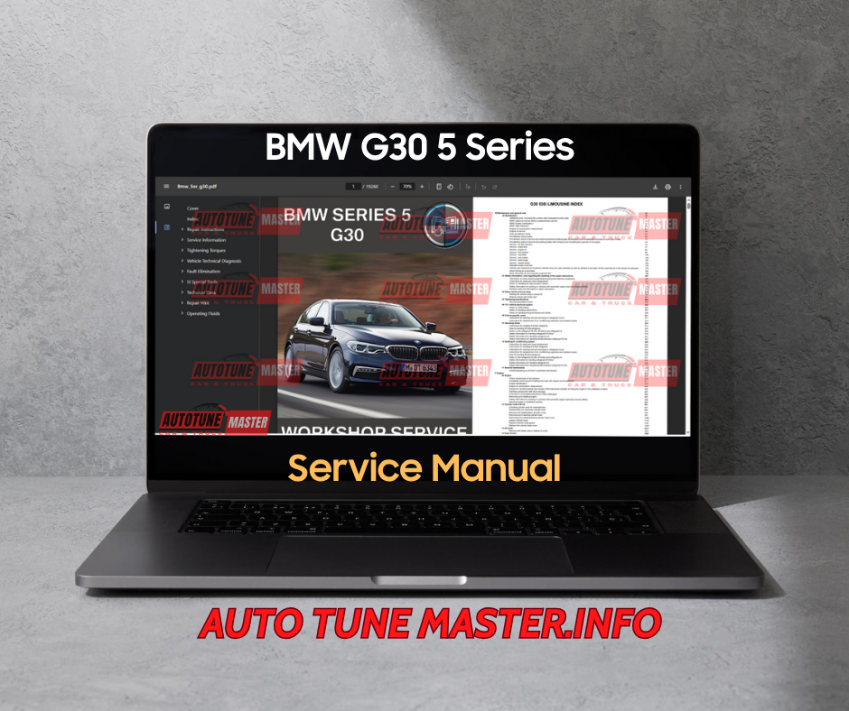 BMW G30 5 Series Service Manual -0