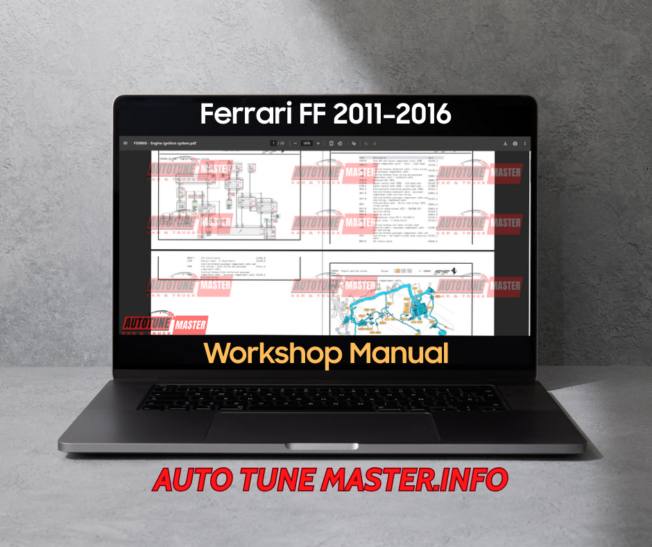 Ferrari FF 2011–2016 Workshop Manual