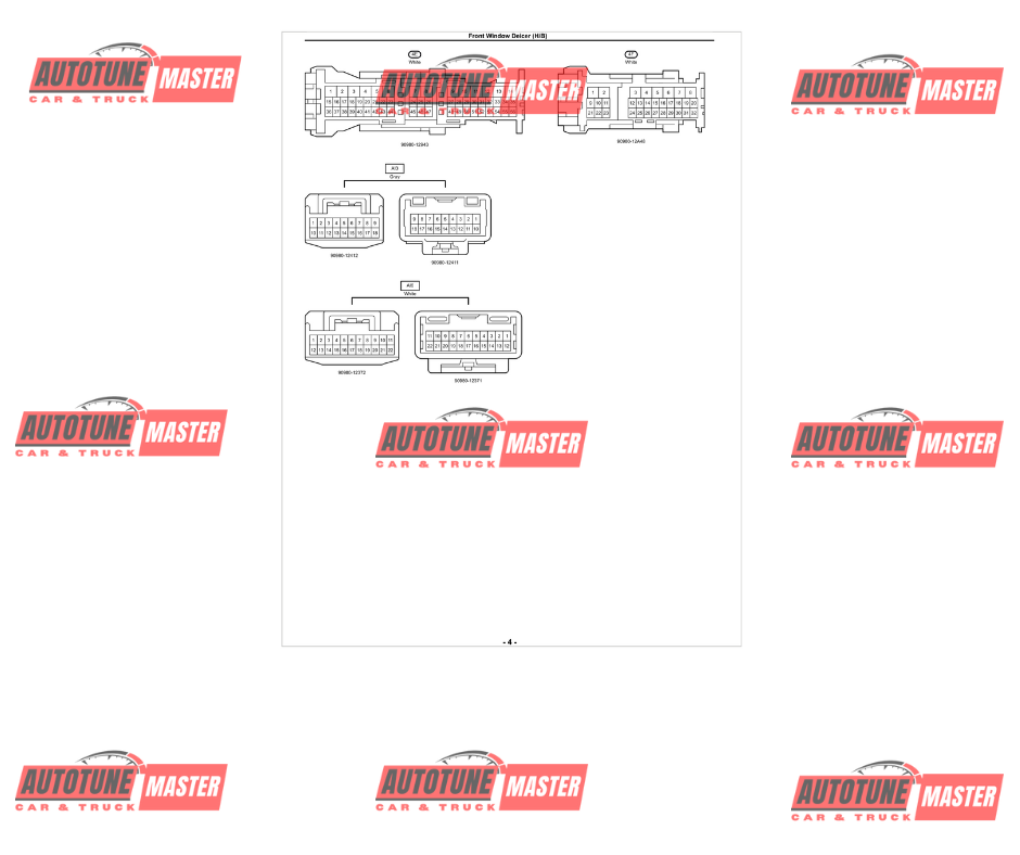 Alternative view of Toyota Corolla 2022 Sedan HatchBack Electrical Wiring Diagrams