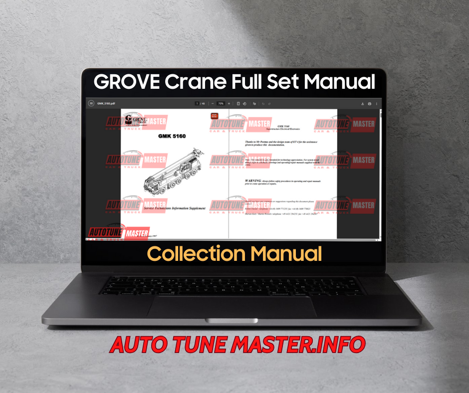 GROVE Crane Full Set Collection Manual -0