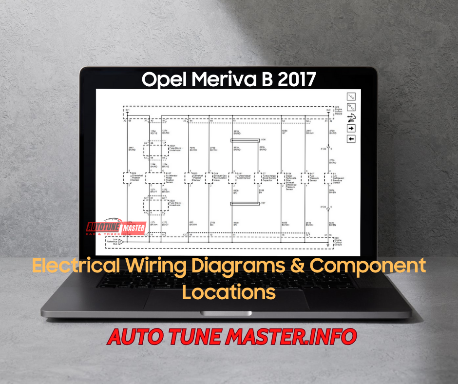 Opel Meriva B 2017 Electrical Wiring Diagrams