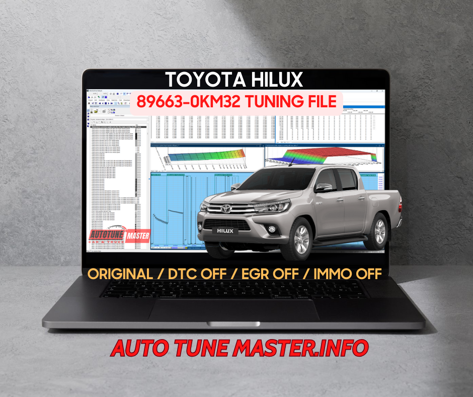 Toyota Hilux 1KD-FTV 89663-0KM32 Tuning File