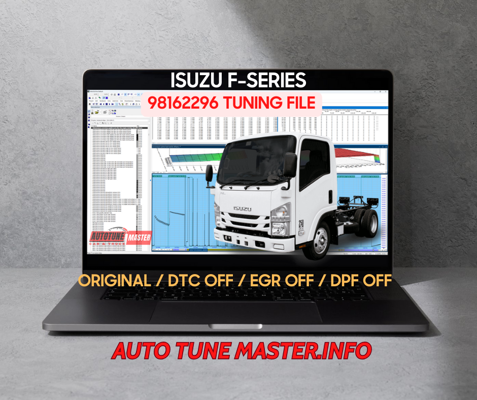 Isuzu F-Series 4HK1E5S Transtron 98162296 Tuning File