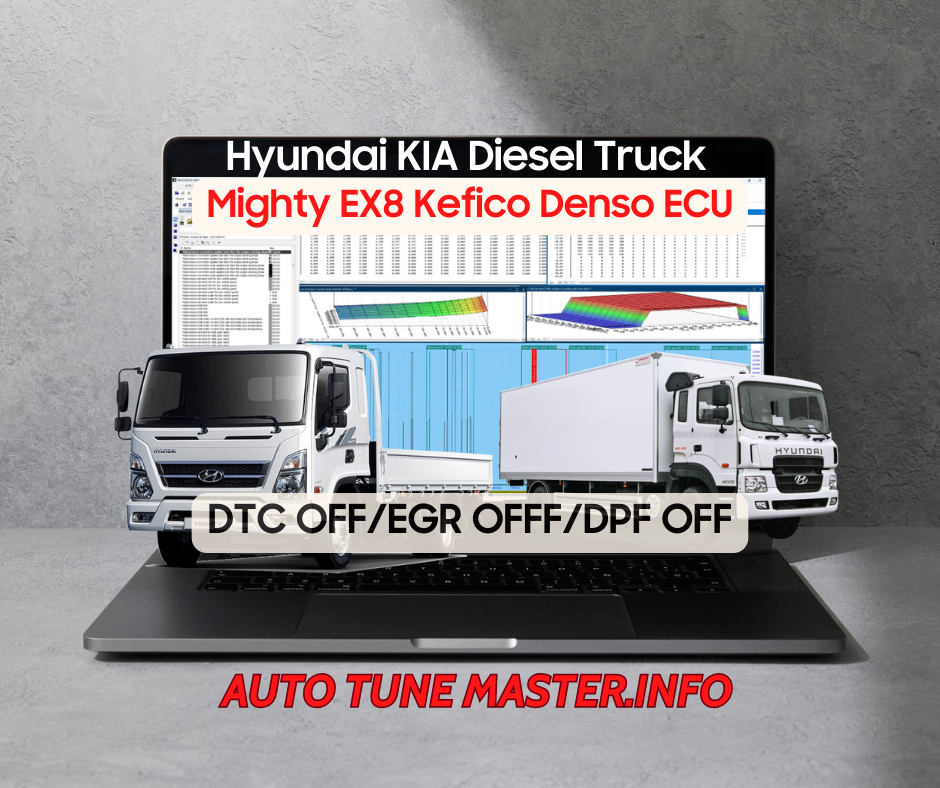 Hyundai Mighty EX8 Denso Kefico ECU Tuning