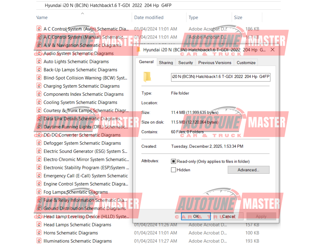 Hyundai i20 N 2022 Wiring Diagram