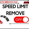 Speed limit remove
