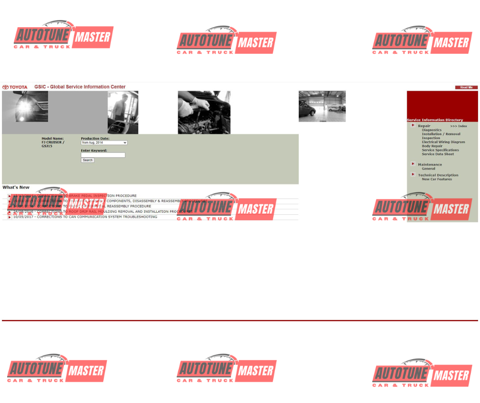 Alternative view of Toyota FJ Cruiser 2011-2016 Service and Repair Manual