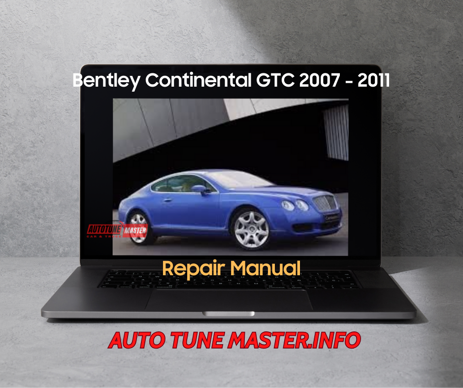 Bentley Continental GTC 2007 - 2011 Workshop Manual Electrical Schematic