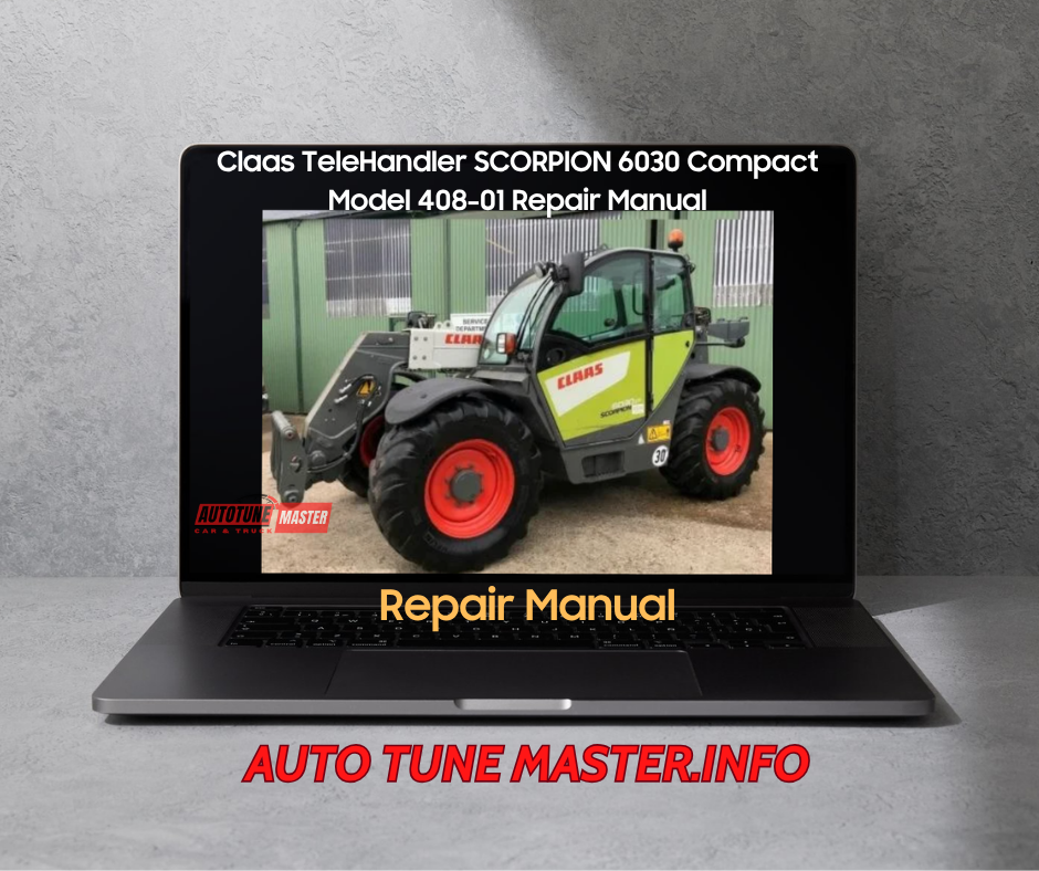 Claas TeleHandler SCORPION 6030 Compact Model 408-01 Repair Manual 05