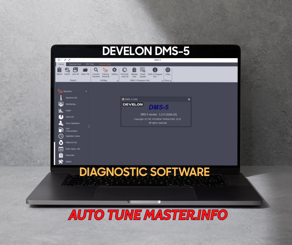DEVELON DMS-5 DIAGNOSTIC SOFTWARE - 3.2.9 VERSION [2026.03]