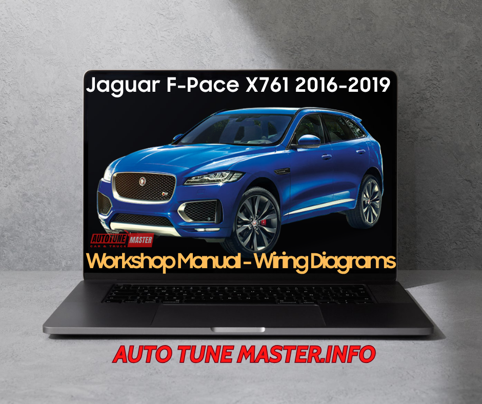 Jaguar F-Pace X761 2016-2019 Workshop Manual Wiring Diagram