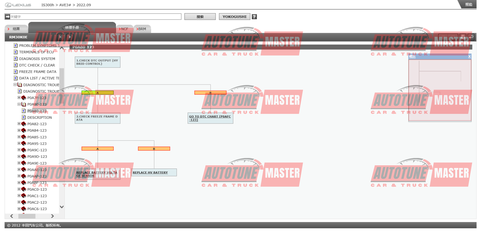 Lexus IS300h 2013-2022 Service Repair Manual