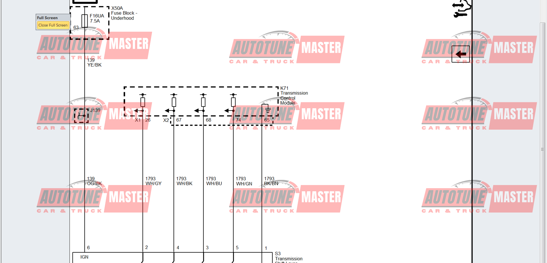 Opel Combo D 2017 Wiring Diagram
