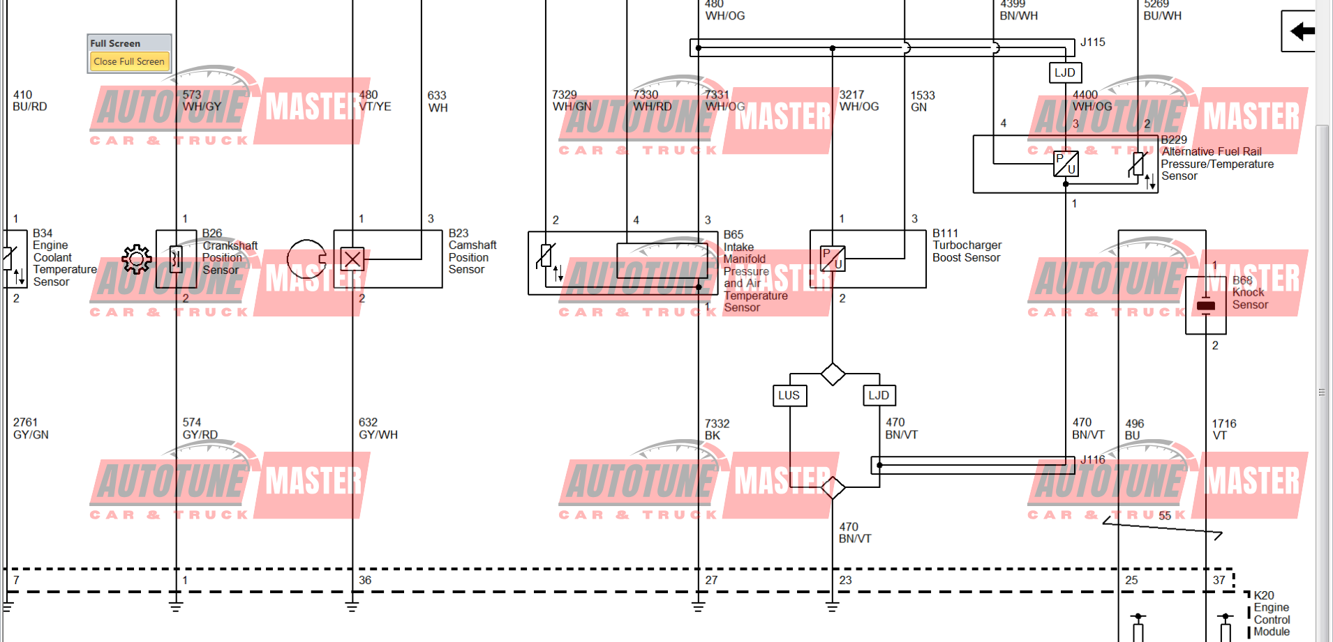 Opel Combo D 2017 Wiring Diagram