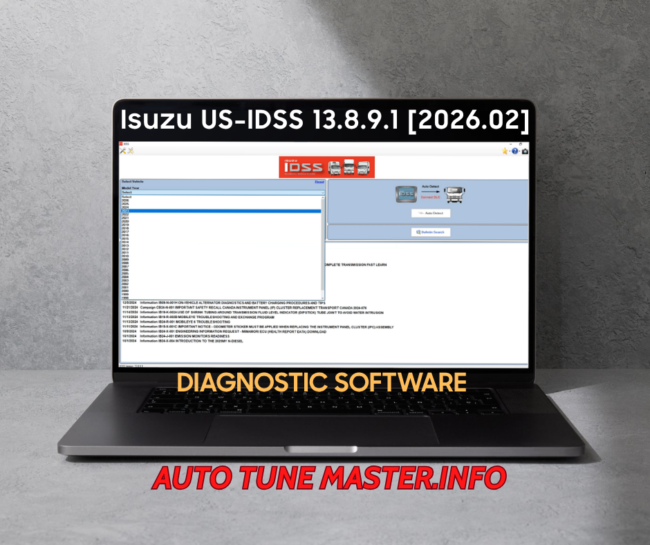 Isuzu US-IDSS 13.8.9.1 [2026.02] Diagnostic Software