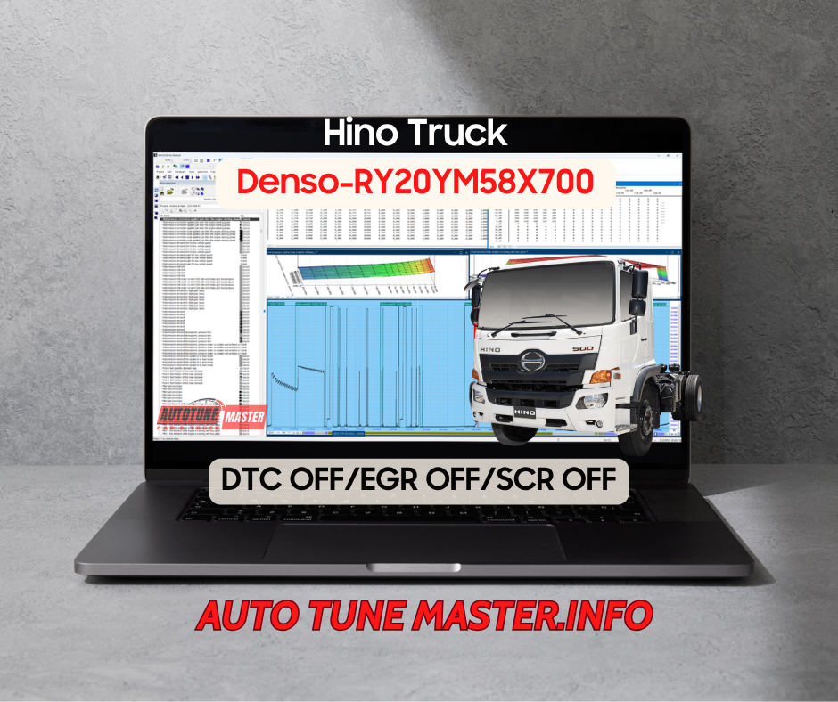 Hino 700 Denso RY20YM58X700 Disable DPF EGR SCR