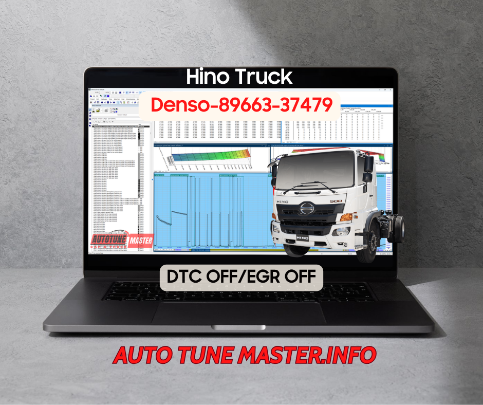 Hino BDG-XZU414M Denso 89663-37479 Disable EGR DPF