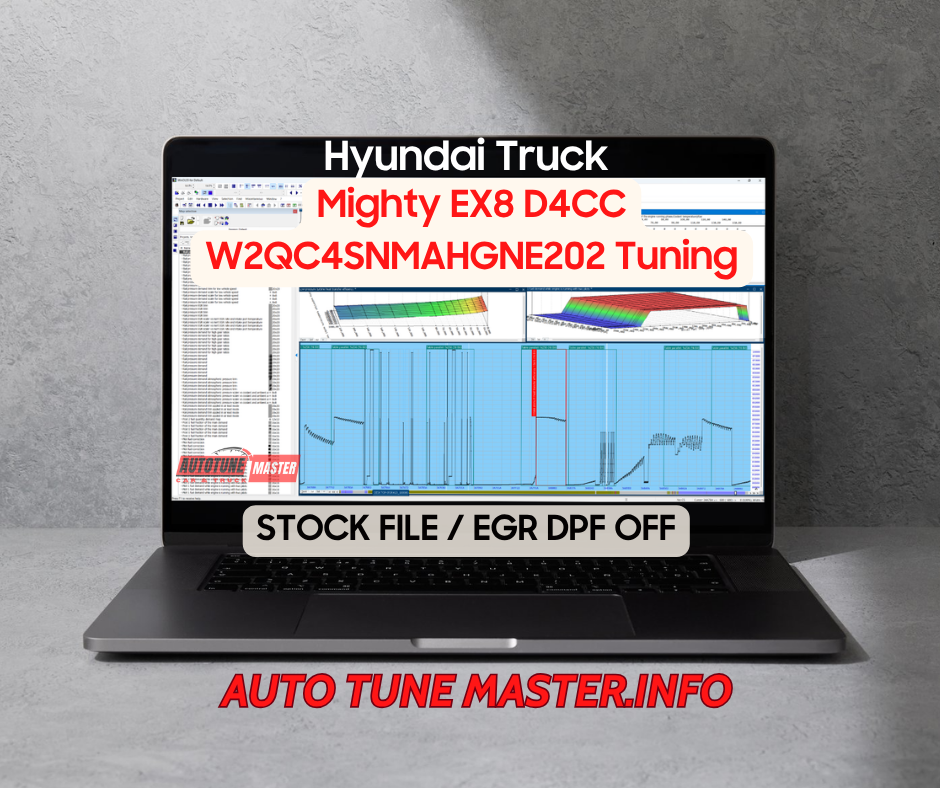 Hyundai Mighty EX8 D4CC W2QC4SNMAHGNE202 Tuning